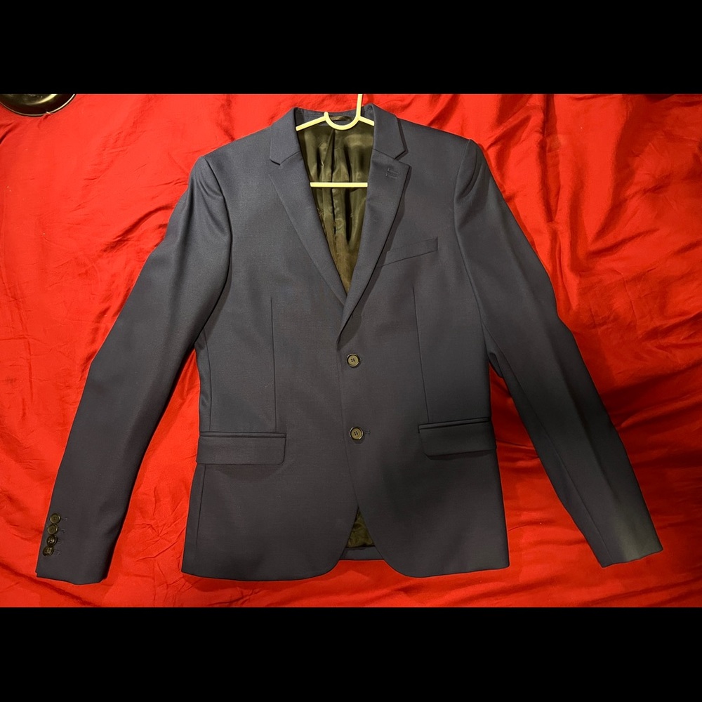 The Kooples Slim fit Electric Blue Blazer - Size 46 (Small) - Brand new with Tag